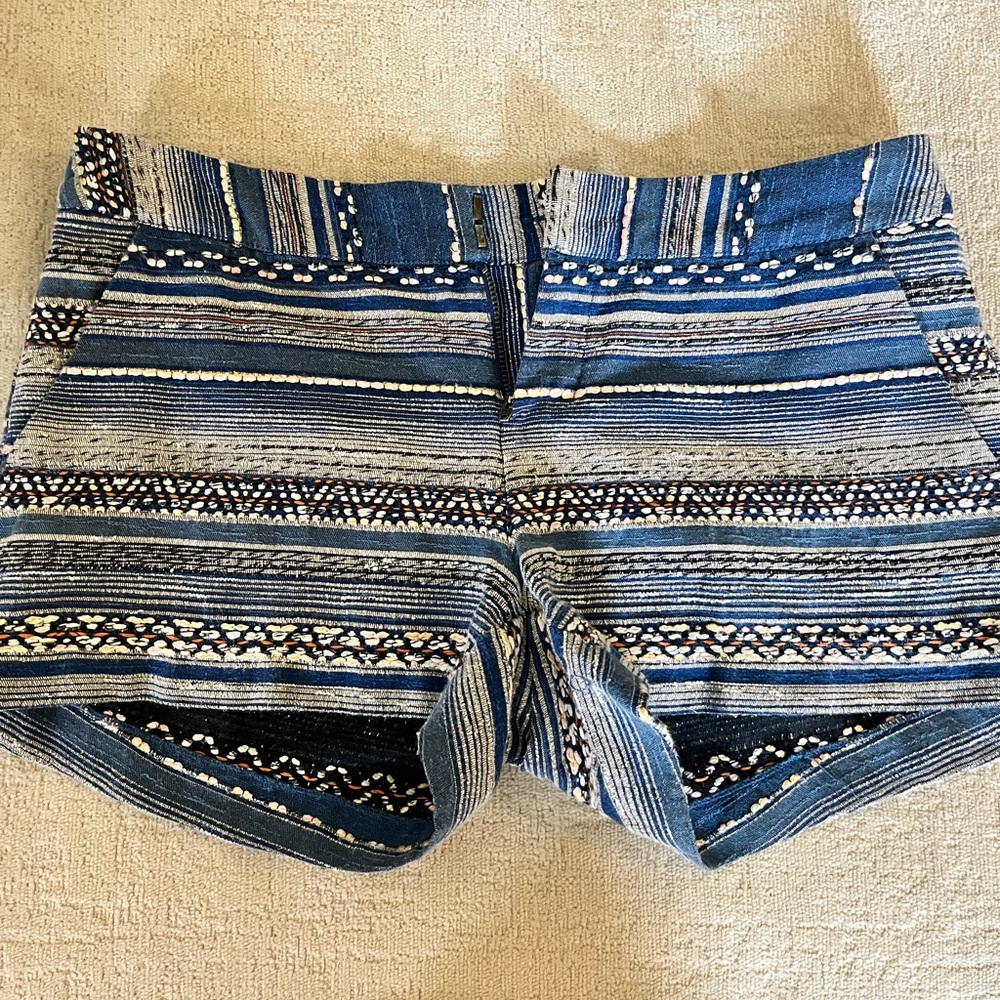 Joie multi striped shorts in size 2